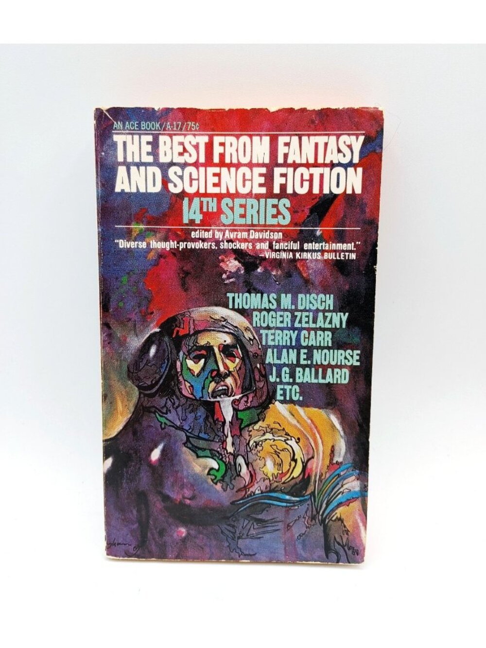 The Best From Fantasy and Science Fiction 14th Series Book 1965 Carr Vintage